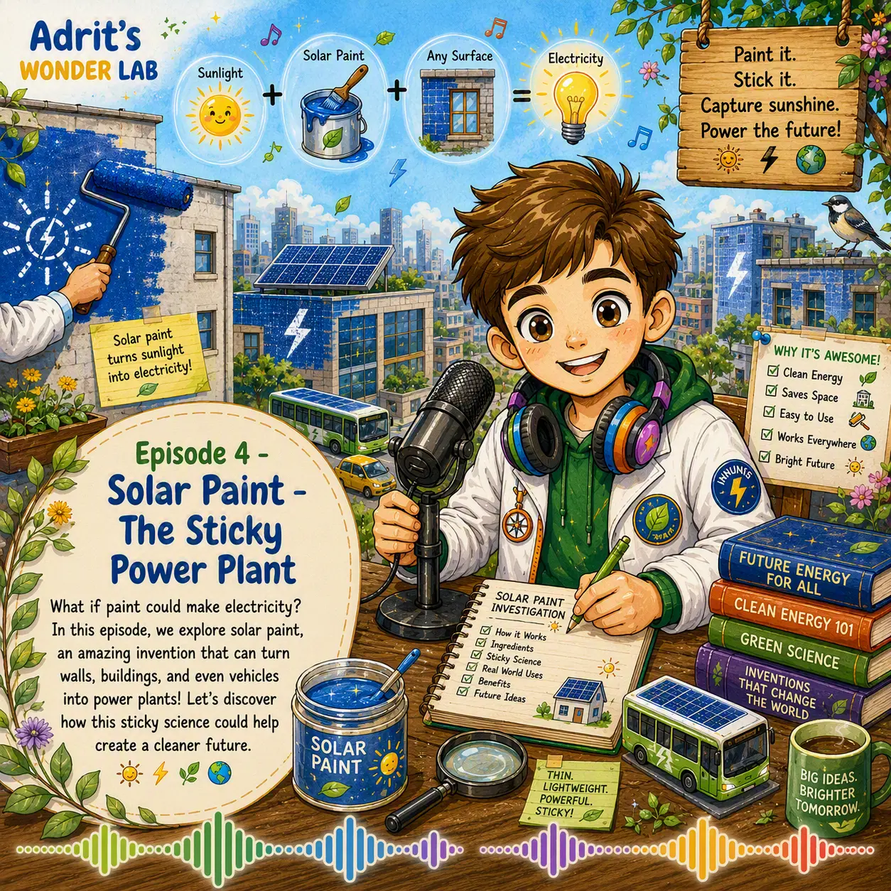 Solar Paint: The Sticky Power Plant cover art