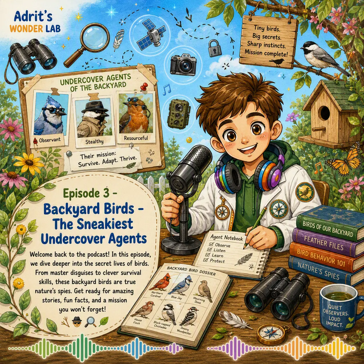 Backyard Birds: The Sneakiest Undercover Agents cover art