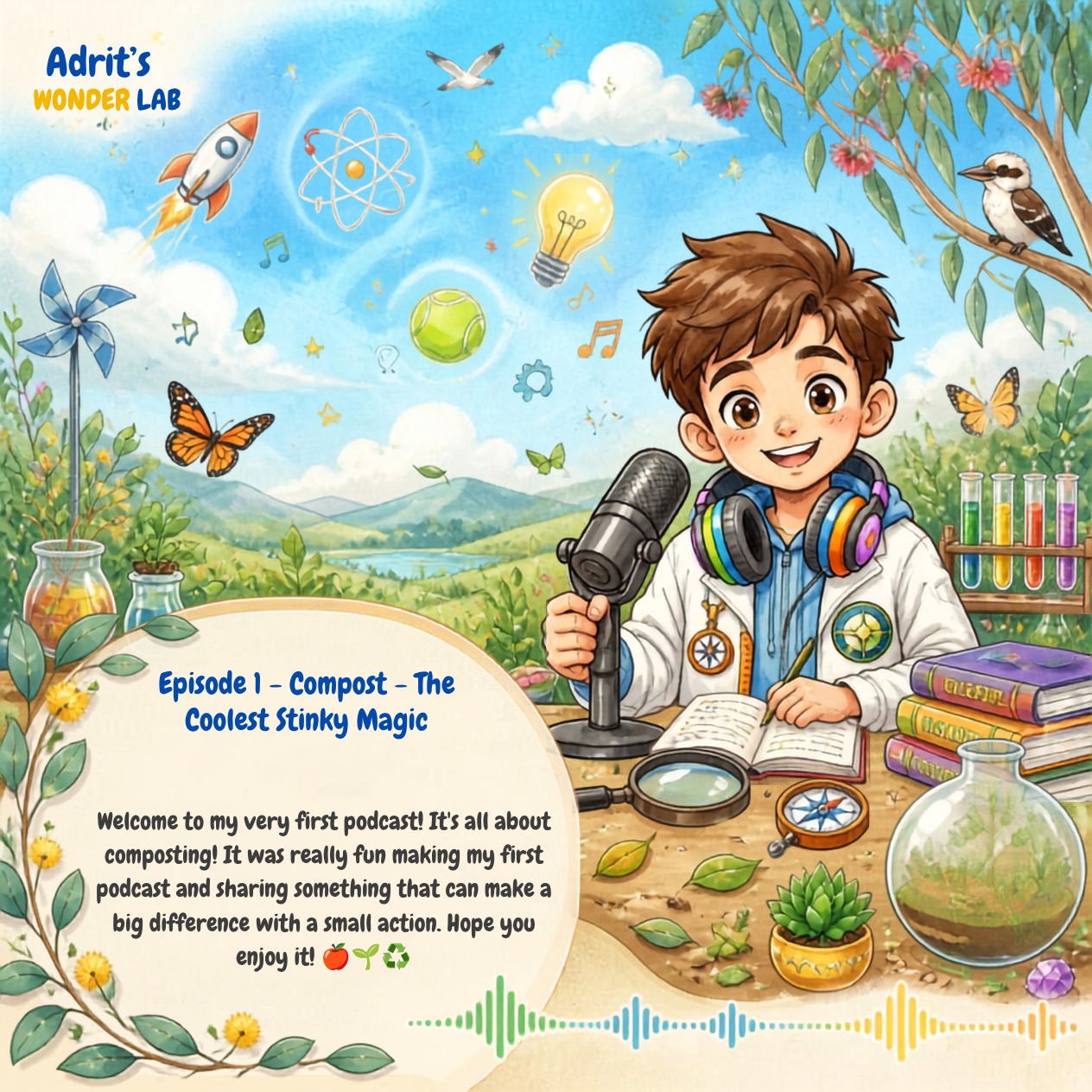 Compost: The Coolest Stinky Magic cover art