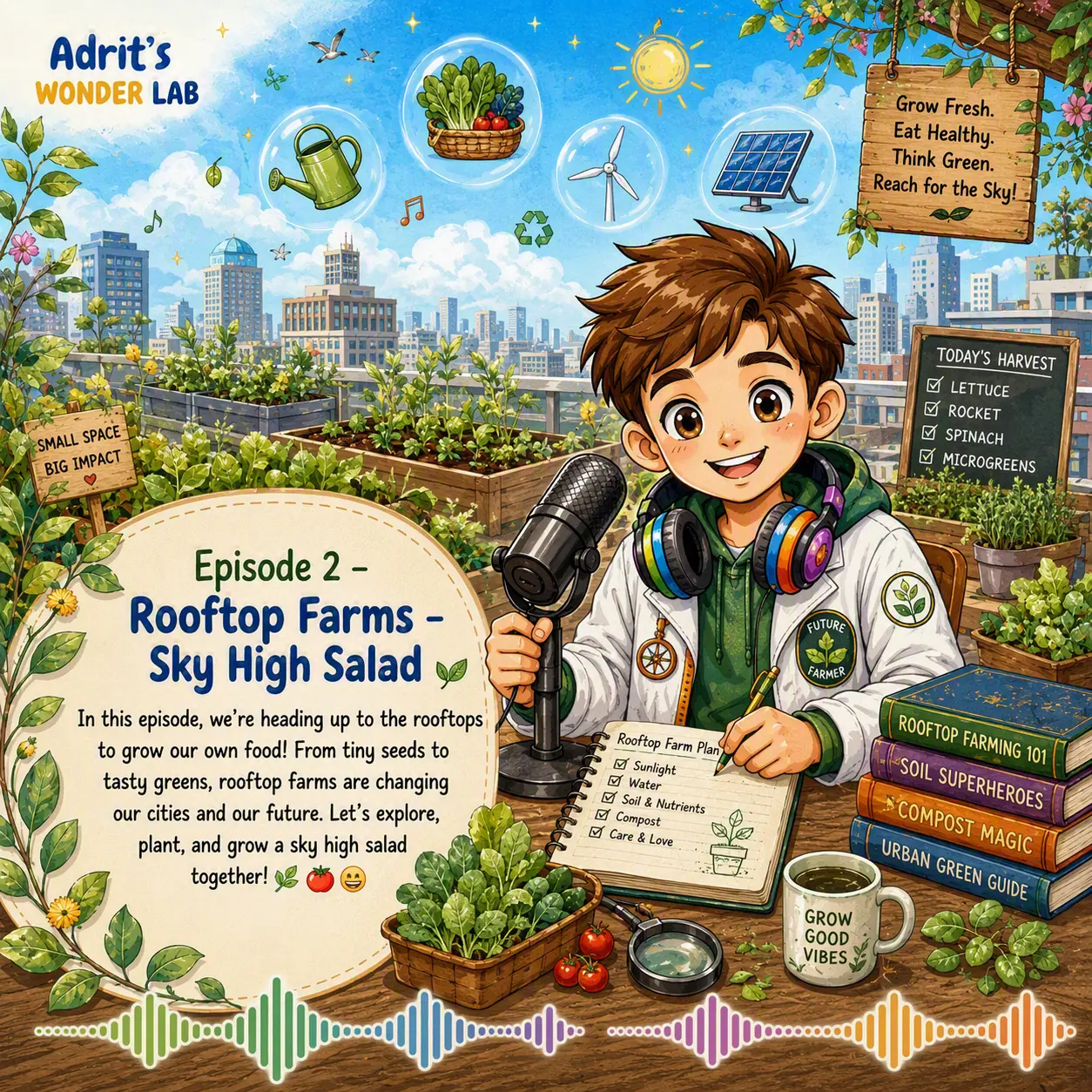Rooftop Farms: Sky High Salad cover art